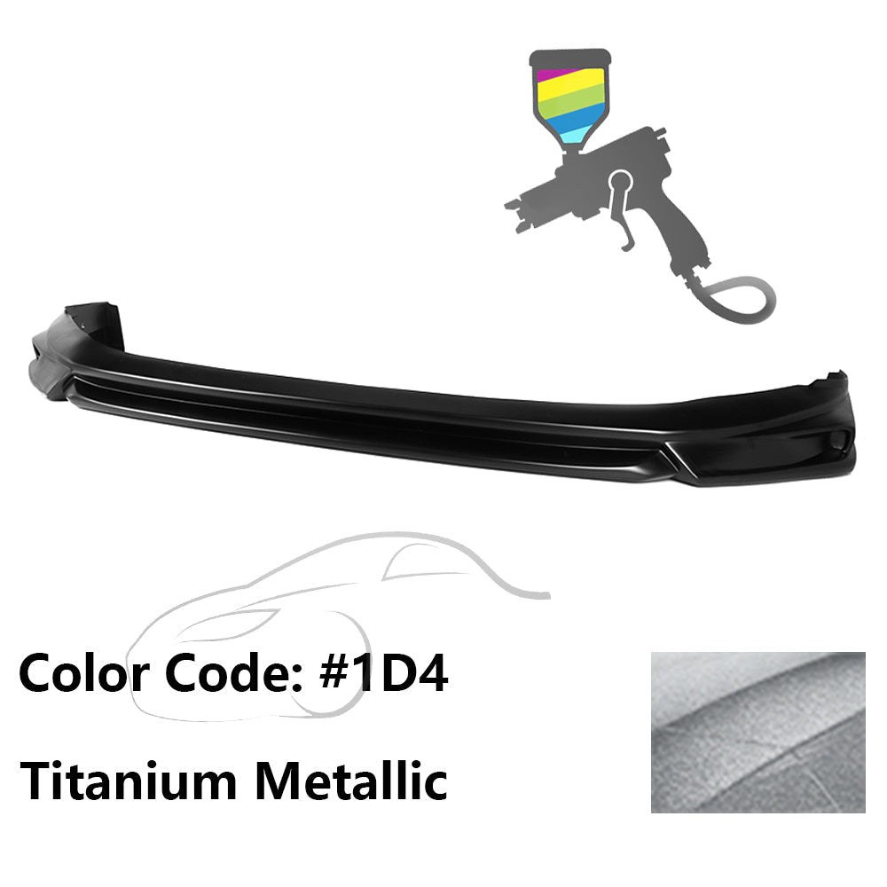 2018-2020 Toyota Camry LE IKON Style Painted Front Bumper Lip PP