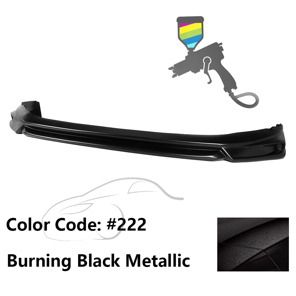 2018-2020 Toyota Camry LE IKON Style Painted Front Bumper Lip PP