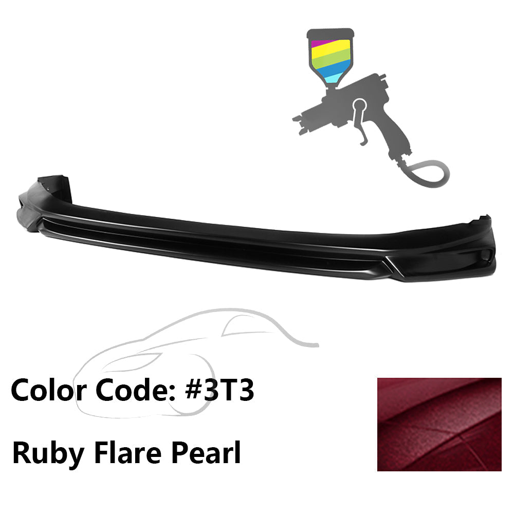 2018-2020 Toyota Camry LE IKON Style Painted Front Bumper Lip PP