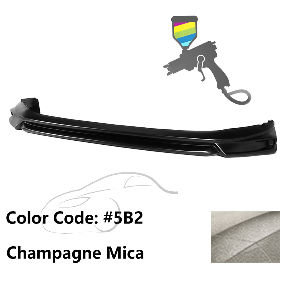 2018-2020 Toyota Camry LE IKON Style Painted Front Bumper Lip PP