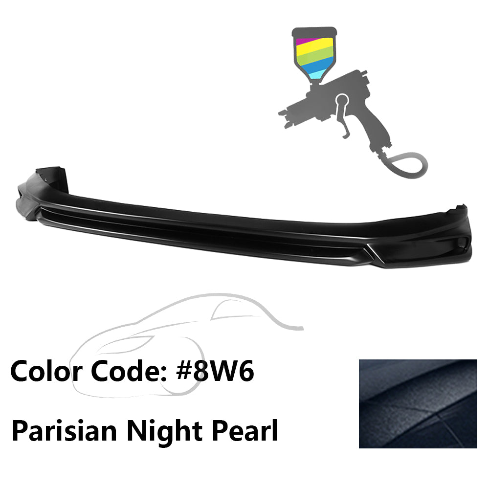 2018-2020 Toyota Camry LE IKON Style Painted Front Bumper Lip PP