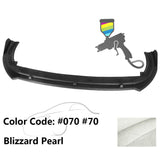 2018-2020 Toyota Camry XLE LE V2 Style Painted Front Bumper Lip PP 3PC