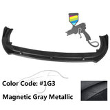 2018-2020 Toyota Camry XLE LE V2 Style Painted Front Bumper Lip PP 3PC