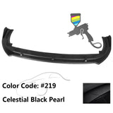 2018-2020 Toyota Camry XLE LE V2 Style Painted Front Bumper Lip PP 3PC