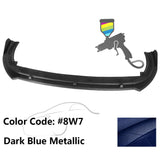2018-2020 Toyota Camry XLE LE V2 Style Painted Front Bumper Lip PP 3PC