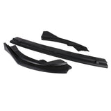 2018-2020 Toyota Camry XLE LE V2 Style Matte Front Lip Splitter PP 3PC