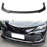 2021-2023 Toyota Camry LE Front Bumper Lip IKON Style PP 3PC