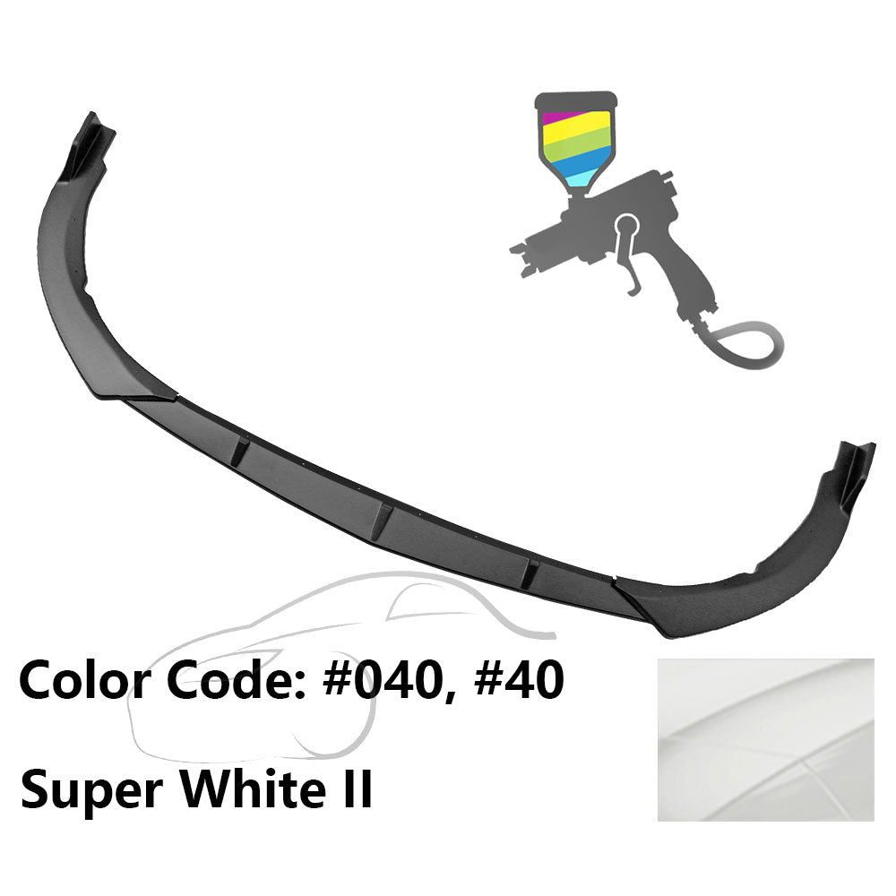 2021-2023 Toyota Camry LE IKON Style Front Bumper Lip Spoiler PP 3PC