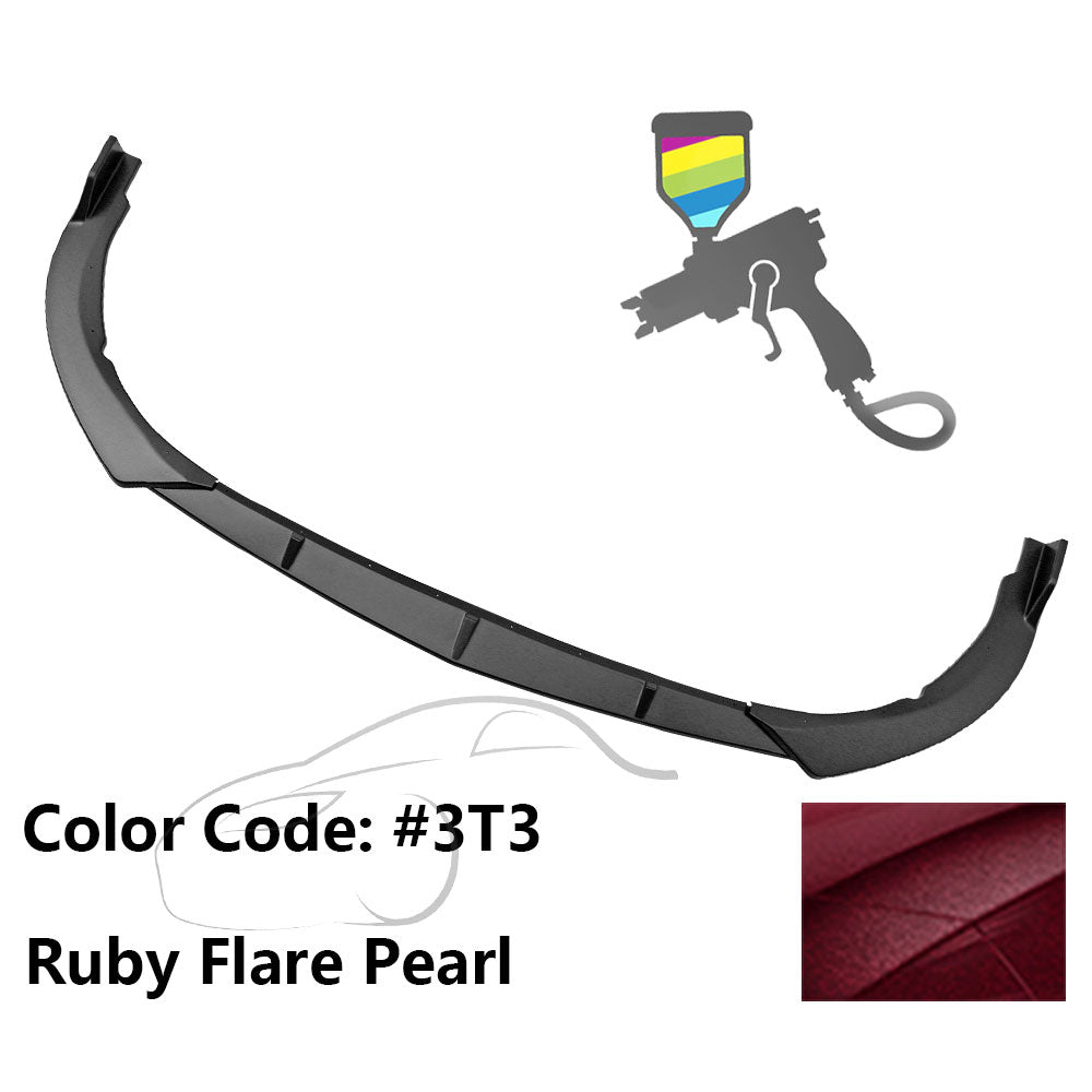 2021-2023 Toyota Camry LE IKON Style Front Bumper Lip Spoiler PP 3PC