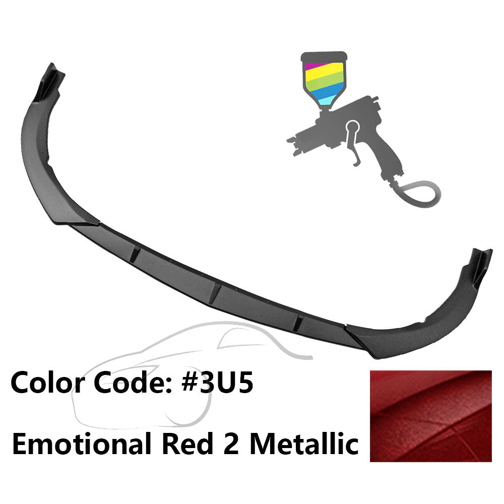 2021-2023 Toyota Camry LE IKON Style Front Bumper Lip Spoiler PP 3PC