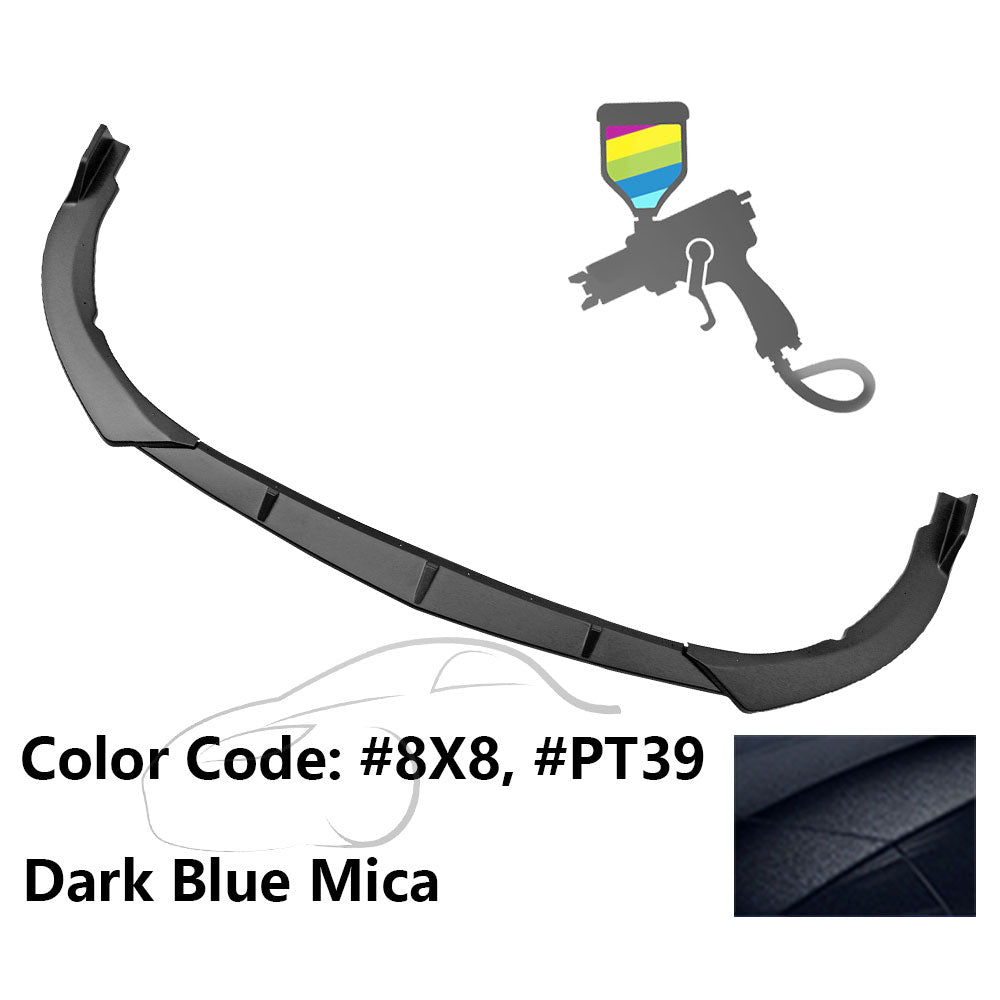 2021-2023 Toyota Camry LE IKON Style Front Bumper Lip Spoiler PP 3PC