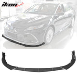 2021-2023 Toyota Camry LE IKON Style Front Bumper Lip Spoiler PP 3PC