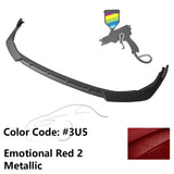 2021-2023 Toyota Camry SE Front Bumper Lip IKON Style PP 3PC