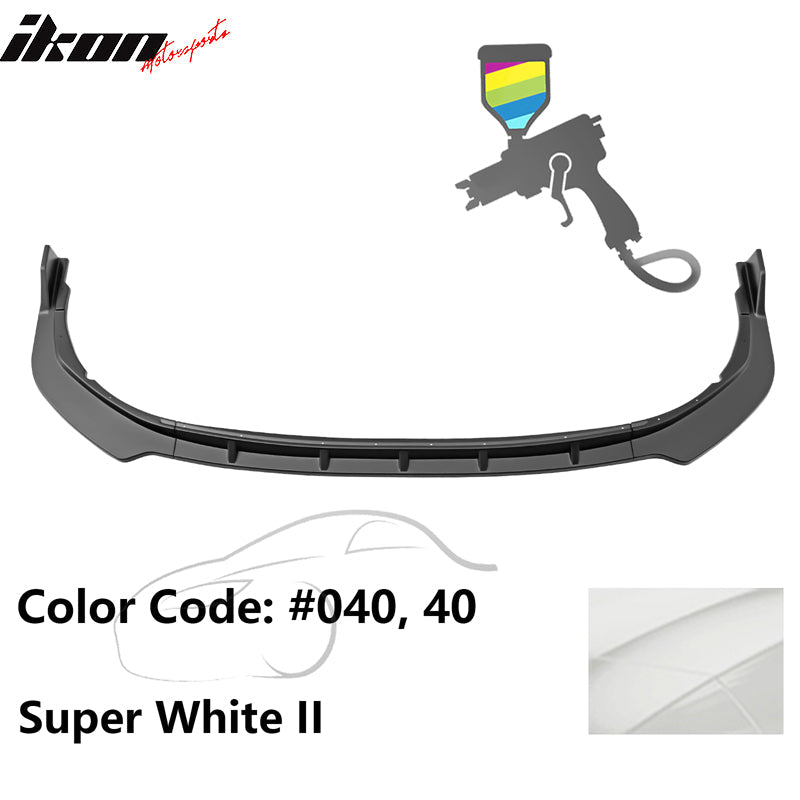 2021-2023 Toyota Camry SE Front Bumper Lip PP 3PC