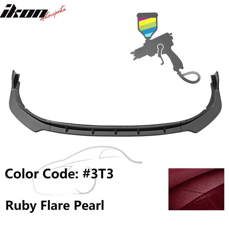 2021-2023 Toyota Camry SE Front Bumper Lip PP 3PC