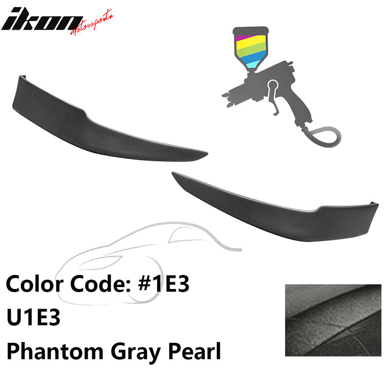 2009-2010 Toyota Corolla OE Style Painted PP Front Bumper Lip Splitter