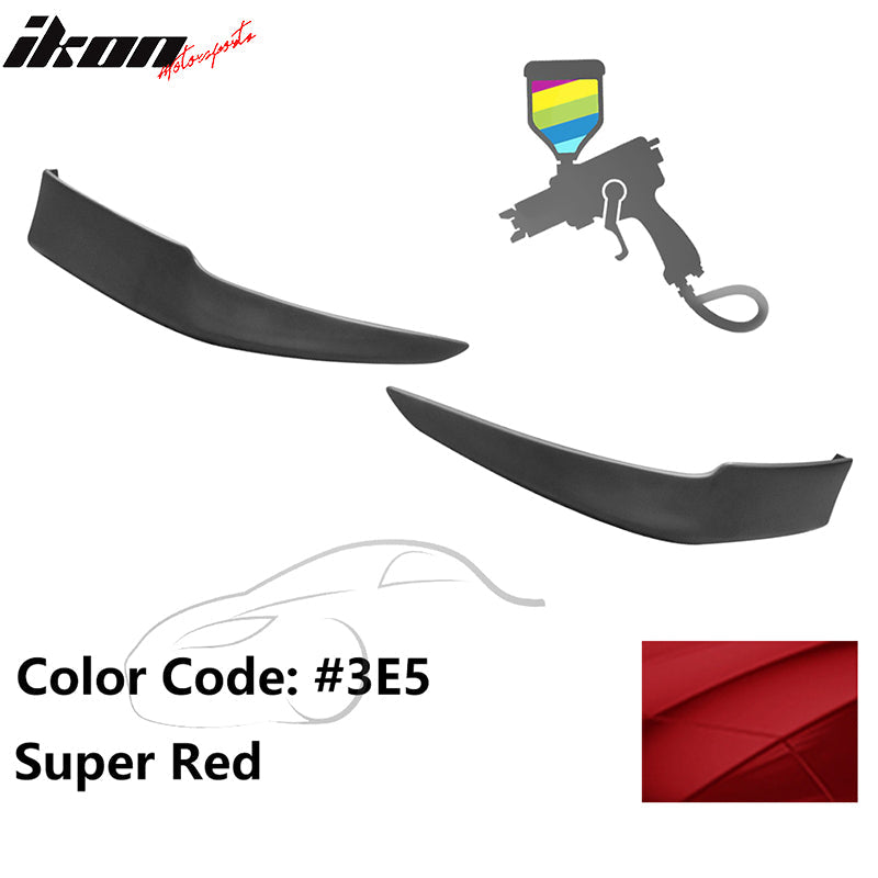 2009-2010 Toyota Corolla OE Style Painted PP Front Bumper Lip Splitter