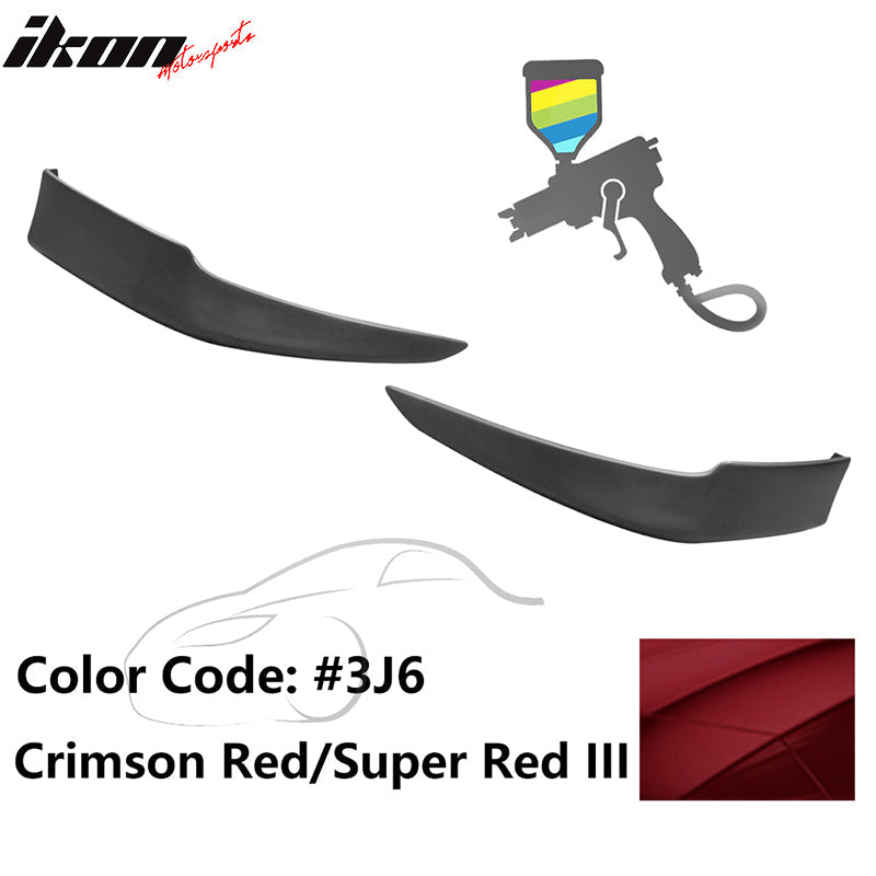 2009-2010 Toyota Corolla OE Style Painted PP Front Bumper Lip Splitter