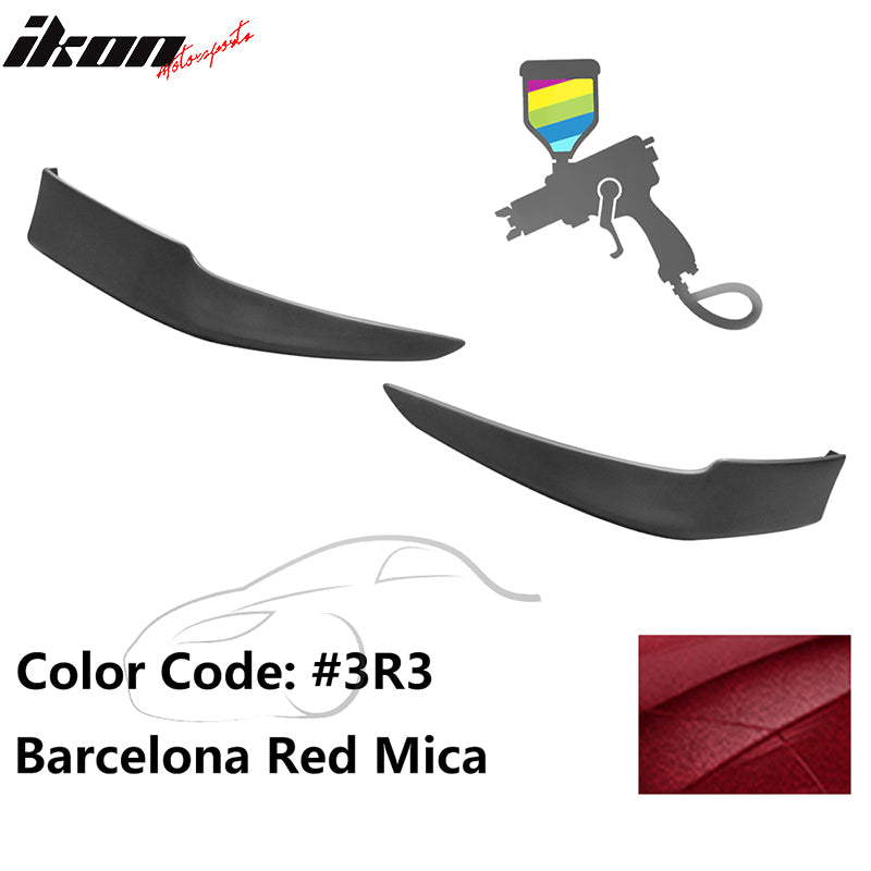 2009-2010 Toyota Corolla OE Style Painted PP Front Bumper Lip Splitter