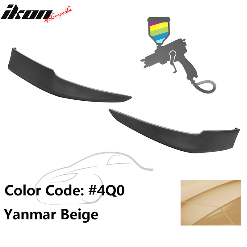 2009-2010 Toyota Corolla OE Style Painted PP Front Bumper Lip Splitter