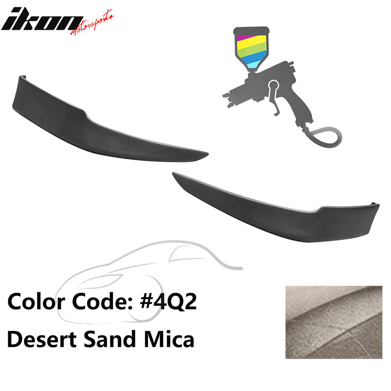 2009-2010 Toyota Corolla OE Style Painted PP Front Bumper Lip Splitter