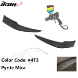 2009-2010 Toyota Corolla OE Style Painted PP Front Bumper Lip Splitter
