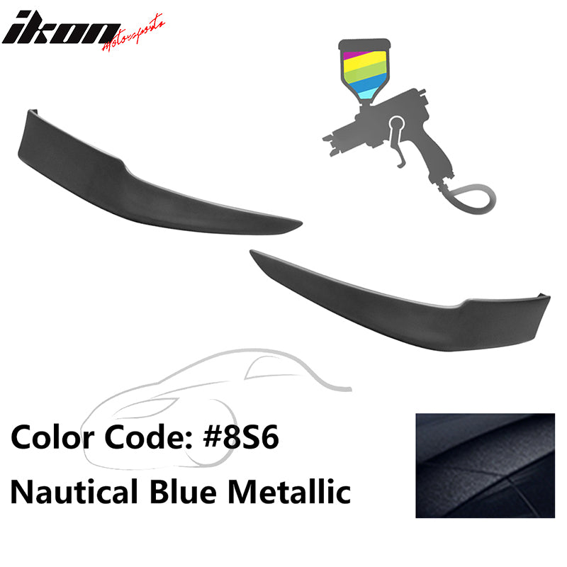 2009-2010 Toyota Corolla OE Style Painted PP Front Bumper Lip Splitter