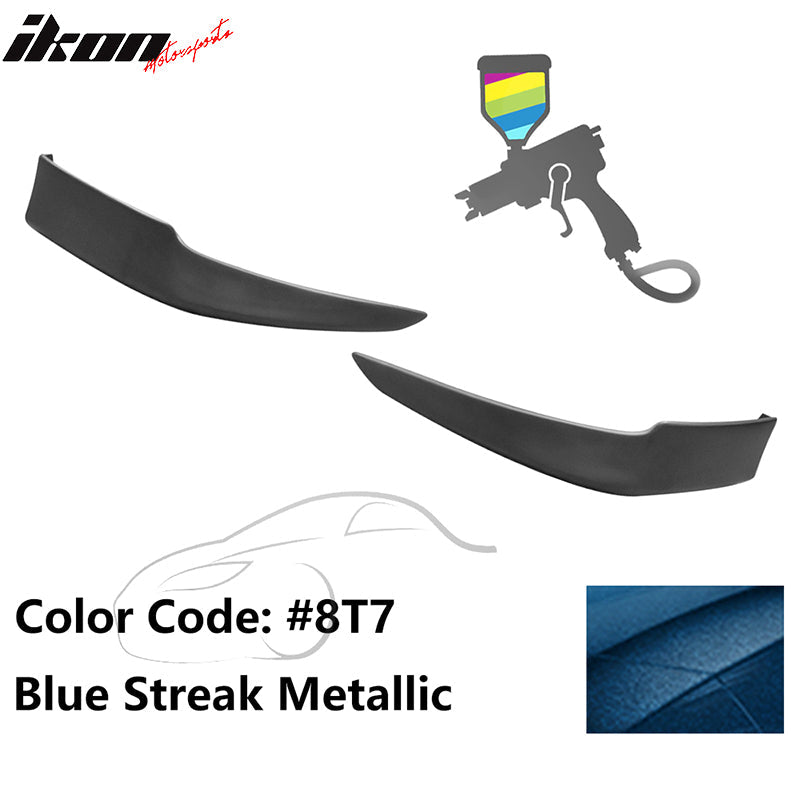 2009-2010 Toyota Corolla OE Style Painted PP Front Bumper Lip Splitter