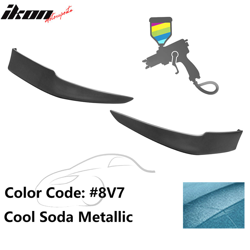2009-2010 Toyota Corolla OE Style Painted PP Front Bumper Lip Splitter
