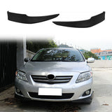2009-2010 Corolla Lower Front Bumper Lip Splitter Spoiler PP