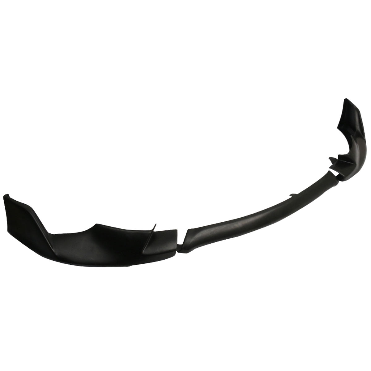 2014-2016 Toyota Corolla Sport Unpainted Black Front Bumper Lip PU 3PC