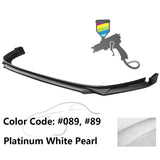 2020-2022 Toyota Corolla Painted Front Bumper Lip Spoiler PP