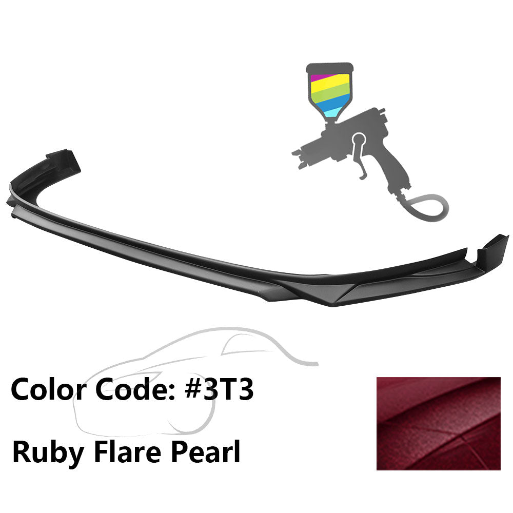 2020-2022 Toyota Corolla Painted Front Bumper Lip Spoiler PP