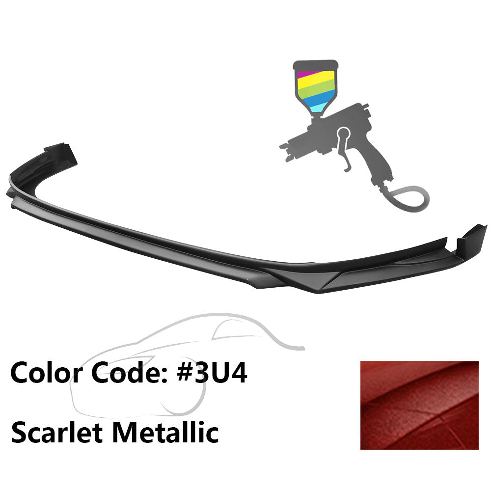 2020-2022 Toyota Corolla Painted Front Bumper Lip Spoiler PP