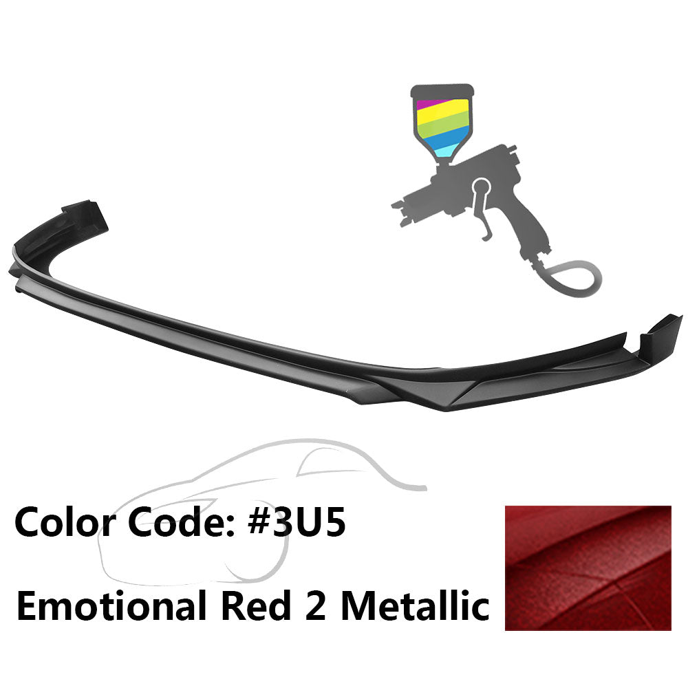 2020-2022 Toyota Corolla Painted Front Bumper Lip Spoiler PP