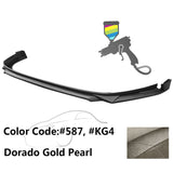 2020-2022 Toyota Corolla Painted Front Bumper Lip Spoiler PP