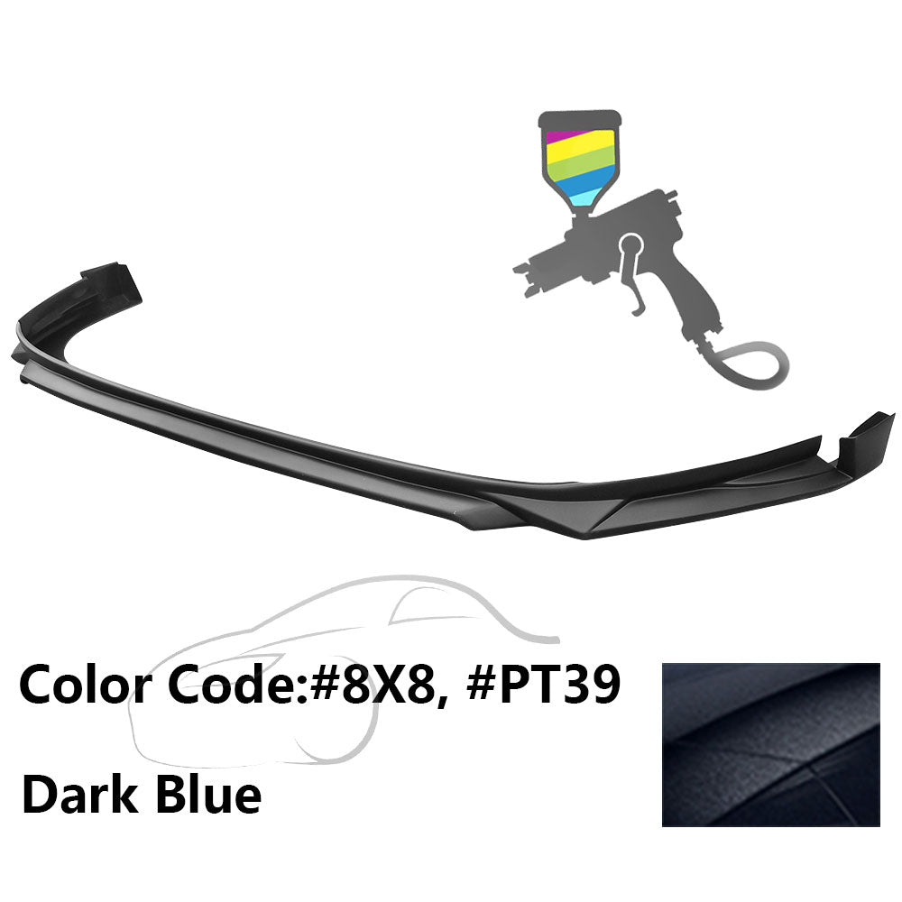 2020-2022 Toyota Corolla Painted Front Bumper Lip Spoiler PP