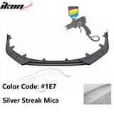 2020-2022 Toyota Corolla SE XSE 4Dr IKON Style Front Bumper Lip PP 3PC