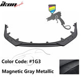 2020-2022 Toyota Corolla SE XSE 4Dr IKON Style Front Bumper Lip PP 3PC