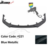 2020-2022 Toyota Corolla SE XSE 4Dr IKON Style Front Bumper Lip PP 3PC
