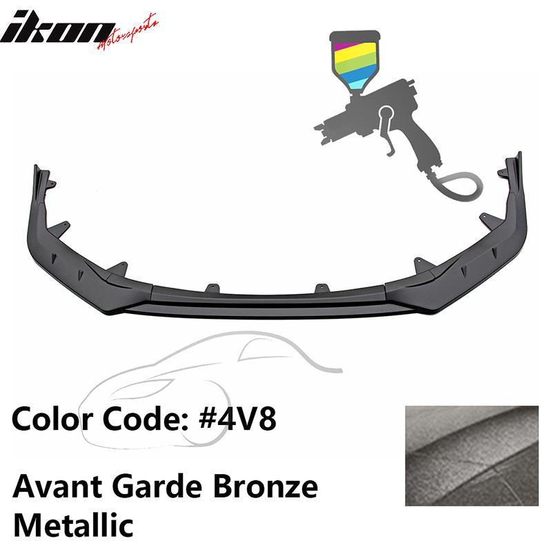 2020-2022 Toyota Corolla SE XSE 4Dr IKON Style Front Bumper Lip PP 3PC