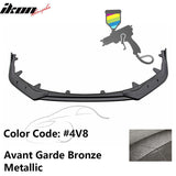 2020-2022 Toyota Corolla SE XSE 4Dr IKON Style Front Bumper Lip PP 3PC