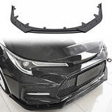 2020-2022 Toyota Corolla SE XSE 4Dr IKON Style Front Bumper Lip PP 3PC
