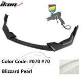 2020-2022 Toyota Corolla SE XSE C Style Front Bumper Lip PP 3PC