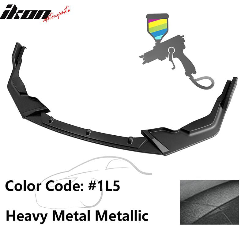 2020-2022 Toyota Corolla SE XSE C Style Front Bumper Lip PP 3PC