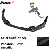 2020-2022 Toyota Corolla SE XSE C Style Front Bumper Lip PP 3PC