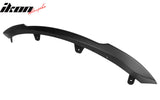 2019-2021 Toyota Corolla Auris 3rd 5-Door Matte Black Front Bumper Lip
