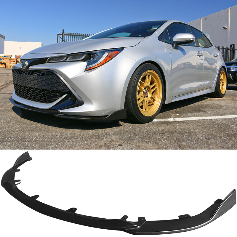 2019-2022 Toyota Corolla 5Door TS Front Bumper Lip Chin Spoiler PU