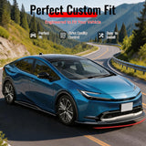 2023-2026 Toyota Prius & Prius Prime AR Style Gloss Black Front Bumper Lip ABS 3PCS