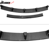 2017-2023 Tesla Model 3 4PC Front Bumper Lip Spoiler